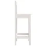High stools 2 units solid pine wood 40x41.5x112 cm by vidaXL, dining chairs - Ref: Foro24-822143, Price: 98,05 €, Discount: %