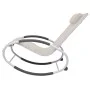 Cream-colored garden rocking chair made of textilene by vidaXL, Garden chairs - Ref: Foro24-47782, Price: 125,34 €, Discount: %