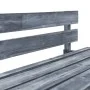 Garden sofa made of pallets with red cushions and pine wood. by vidaXL, Outdoor sofas - Ref: Foro24-275289, Price: 114,71 €, ...