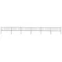 Gartenzaun mit Speerspitzen Stahl schwarz 10,2x0,8 m von vidaXL, Zaunpaneele - Ref: Foro24-277607, Preis: 302,63 €, Rabatt: %