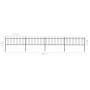 Gartenzaun mit Speerspitzen Stahl schwarz 6,8x0,8 m von vidaXL, Zaunpaneele - Ref: Foro24-277605, Preis: 196,71 €, Rabatt: %