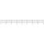 Valla de jardín con puntas de lanza acero negro 13,6x1 m by vidaXL, fence panels - Ref: Foro24-277618, Price: 465,37 €, Disco...