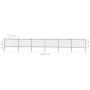 Gartenzäune mit schwarzen Stahlspitzen 10,2x1,2 m von vidaXL, Zaunpaneele - Ref: Foro24-277670, Preis: 364,90 €, Rabatt: %
