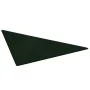 Paneles de pared 12 uds terciopelo verde oscuro 30x30cm 0,54 m² de vidaXL, Recubrimiento de paredes - Ref: Foro24-343949, Pre...