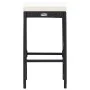 Garden bar table and chairs 7 pieces and black synthetic rattan cushions by vidaXL, Garden sets - Ref: Foro24-49560, Price: 3...