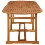 13-piece solid acacia wood garden dining set by vidaXL, Garden sets - Ref: Foro24-3086979, Price: 970,96 €, Discount: %