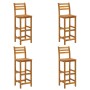 5-teiliges Barmöbel-Set aus massivem Akazienholz für den Garten von vidaXL, Gartensets - Ref: Foro24-3115999, Preis: 490,73 €...