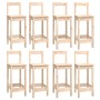 9-teiliges Bar-Set aus massivem Kiefernholz von vidaXL, Möbelsets für Küchen und Esszimmer - Ref: Foro24-3124722, Preis: 441,...