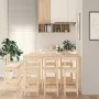 9-piece solid pine wood bar set by vidaXL, Furniture sets for kitchens and dining rooms - Ref: Foro24-3124722, Price: 436,17 ...