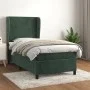 Box spring bed with dark green velvet mattress 80x200 cm by vidaXL, Beds and slatted bases - Ref: Foro24-3129060, Price: 316,...