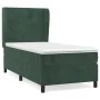 Box spring bed with dark green velvet mattress 80x200 cm by vidaXL, Beds and slatted bases - Ref: Foro24-3129060, Price: 316,...