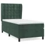 Box spring bed with dark green velvet mattress 80x200 cm by vidaXL, Beds and slatted bases - Ref: Foro24-3129420, Price: 322,...