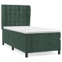 Boxspringbett mit dunkelgrüner Samtmatratze 80x200 cm von vidaXL, Betten und Lattenroste - Ref: Foro24-3129420, Preis: 322,11...