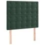 Box spring bed with dark green velvet mattress 80x200 cm by vidaXL, Beds and slatted bases - Ref: Foro24-3129420, Price: 322,...