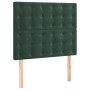 Boxspringbett mit dunkelgrüner Samtmatratze 80x200 cm von vidaXL, Betten und Lattenroste - Ref: Foro24-3129420, Preis: 322,11...