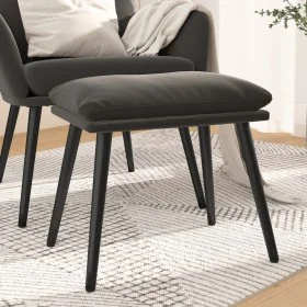 Dark gray velvet footrest 45x29.5x35 cm by vidaXL, Ottomans - Ref: Foro24-341505, Price: 33,36 €, Discount: %
