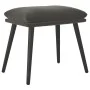 Fußstütze aus dunkelgrauem Samt 45x29,5x35 cm von vidaXL, Osmanen - Ref: Foro24-341505, Preis: 33,36 €, Rabatt: %