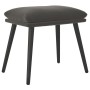 Fußstütze aus dunkelgrauem Samt 45x29,5x35 cm von vidaXL, Osmanen - Ref: Foro24-341505, Preis: 34,00 €, Rabatt: %