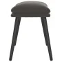 Fußstütze aus dunkelgrauem Samt 45x29,5x35 cm von vidaXL, Osmanen - Ref: Foro24-341505, Preis: 33,36 €, Rabatt: %