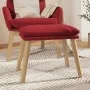 Fußstütze aus rotem Samt rot 45x29,5x35 cm von vidaXL, Osmanen - Ref: Foro24-341440, Preis: 35,79 €, Rabatt: %