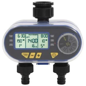 Temporizador digital de riego automático con salida doble by vidaXL, Sprinkler controls - Ref: Foro24-48039, Price: 45,83 €, ...