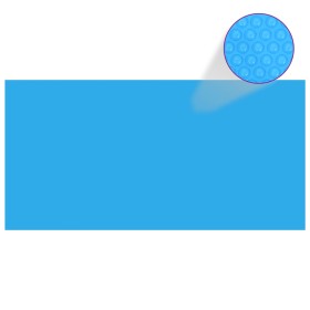 Cubierta de piscina PE azul 488x244 cm de vidaXL, Cubiertas para piscina - Ref: Foro24-92150, Precio: 38,15 €, Descuento: %