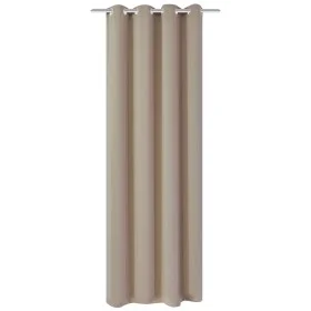 Blickdichter Vorhang mit cremefarbenen Metallösen 270x245 cm von vidaXL, Vorhänge und Gardinen - Ref: Foro24-132205, Preis: 2...