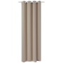 Cream blackout curtain with metal eyelets 270x245 cm by vidaXL, Curtains and curtains - Ref: Foro24-132205, Price: 42,82 €, D...