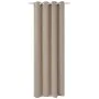 Cream blackout curtain with metal eyelets 270x245 cm by vidaXL, Curtains and curtains - Ref: Foro24-132205, Price: 28,92 €, D...