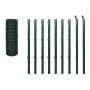 Set de euro valla acero verde 10x1 m de vidaXL, Paneles de vallas - Ref: Foro24-140565, Precio: 137,07 €, Descuento: %