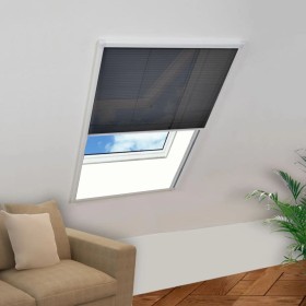 Pleated mosquito net for aluminum windows 80x100cm by vidaXL, Mosquito nets for windows - Ref: Foro24-142611, Price: 35,66 €,...