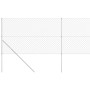 Metal mesh fence and silver galvanized steel posts 15x1.5 m by vidaXL, fence panels - Ref: Foro24-145752, Price: 192,60 €, Di...