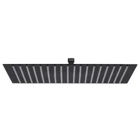 Cabezal ducha efecto lluvia acero inox cuadrado 50x50 cm negro de vidaXL, Cabezales de ducha - Ref: Foro24-147699, Precio: 10...