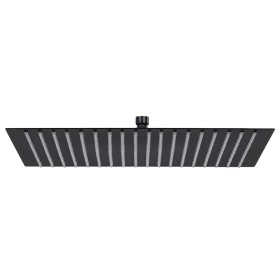 Regenduschkopf Edelstahl quadratisch 50x50 cm schwarz von vidaXL, Duschköpfe - Ref: Foro24-147699, Preis: 95,12 €, Rabatt: %
