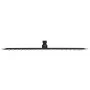 Square 50x50 cm black stainless steel rain shower head by vidaXL, shower heads - Ref: Foro24-147699, Price: 106,82 €, Discoun...
