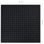 Regenduschkopf Edelstahl quadratisch 50x50 cm schwarz von vidaXL, Duschköpfe - Ref: Foro24-147699, Preis: 103,85 €, Rabatt: %