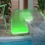 Fuente de piscina con LED RGB acrílico 50 cm