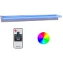 Fuente cascada con LED RGB acero inoxidable 90 cm de vidaXL, Fuentes y cascadas - Ref: Foro24-151411, Precio: 162,47 €, Descu...