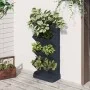 Set of 4 vertical garden plants in anthracite polypropylene by vidaXL, Pots and planters - Ref: Foro24-152207, Price: 31,27 €...
