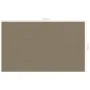 Zeltdecke in Taupe Grau 300x500 cm von vidaXL, Zeltzubehör - Ref: Foro24-310749, Preis: 35,51 €, Rabatt: %