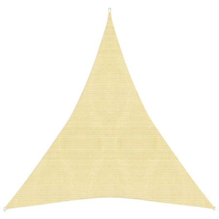 Toldo de vela HDPE beige 160 g/m² 4x5x5 m by vidaXL, Umbrellas - Ref: Foro24-311151, Price: 29,05 €, Discount: %