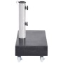 Schirmgestell aus schwarzem Granit 45x25x8 cm von vidaXL, Schirmständer - Ref: Foro24-313667, Preis: 98,01 €, Rabatt: %