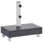 Schirmgestell aus schwarzem Granit 45x25x8 cm von vidaXL, Schirmständer - Ref: Foro24-313667, Preis: 98,01 €, Rabatt: %