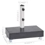 Schirmgestell aus schwarzem Granit 45x25x8 cm von vidaXL, Schirmständer - Ref: Foro24-313667, Preis: 98,47 €, Rabatt: %