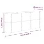 Pflanzbeet Stahl Pulverbeschichtung braun 152x40x68 cm von vidaXL, Töpfe und Pflanzgefäße - Ref: Foro24-318895, Preis: 63,23 ...