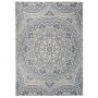 Flachgewebter Outdoor-Teppich blau gestreift 200x280 cm von vidaXL, Teppiche - Ref: Foro24-340833, Preis: 101,59 €, Rabatt: %