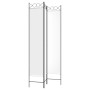 3-teiliger Stoff-Raumteiler weiß 120x220 cm von vidaXL, Raumteiler - Ref: Foro24-350162, Preis: 39,36 €, Rabatt: %