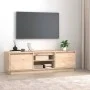 Solid pine wood TV stand 140x35x40 cm by vidaXL, TV Furniture - Ref: Foro24-814314, Price: 91,73 €, Discount: %