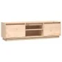 Solid pine wood TV stand 140x35x40 cm by vidaXL, TV Furniture - Ref: Foro24-814314, Price: 91,73 €, Discount: %