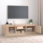 TV-Möbel aus massivem Kiefernholz 140x35x40 cm von vidaXL, TV-Möbel - Ref: Foro24-814314, Preis: 93,01 €, Rabatt: %